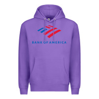 Purple bank of america  company Premium Hoodie - linhVisuals