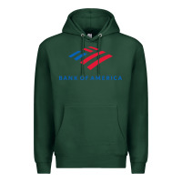 Sports Green bank of america  company Premium Hoodie - linhVisuals