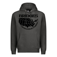 Charcoal Heather bridges death stranding Premium Hoodie - linhVisuals