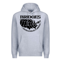 Heather Grey bridges death stranding Premium Hoodie - linhVisuals