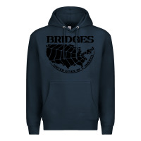 Navy bridges death stranding Premium Hoodie - linhVisuals