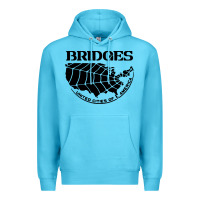 Ocean Blue bridges death stranding Premium Hoodie - linhVisuals
