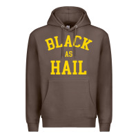Coffee as,hail,black,as,hail,black,as,hail,black,as,hail,black,as Premium Hoodie - linhVisuals