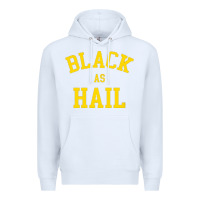 White as,hail,black,as,hail,black,as,hail,black,as,hail,black,as Premium Hoodie - linhVisuals