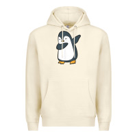 Sandshell penguin dabbing funny Premium Hoodie - linhVisuals