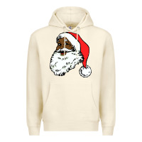 Sandshell black santa claus christmas Premium Hoodie - linhVisuals