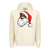 Tofu black santa claus christmas Premium Hoodie - linhVisuals