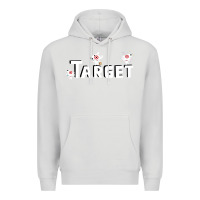 Dove Grey target team 3D Premium Hoodie - linhVisuals