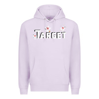 Lilac target team 3D Premium Hoodie - linhVisuals
