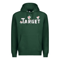 Sports Green target team 3D Premium Hoodie - linhVisuals
