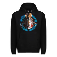 Black sword art online -  kirito and asuna Premium Hoodie - linhVisuals