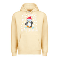 Pina Colada penguin merry christmas with snow Premium Hoodie - linhVisuals