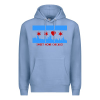 Colony Blue sweet home chicago Premium Hoodie - linhVisuals