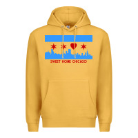 Mustard sweet home chicago Premium Hoodie - linhVisuals