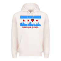 Pale Pink sweet home chicago Premium Hoodie - linhVisuals