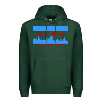 Sports Green sweet home chicago Premium Hoodie - linhVisuals