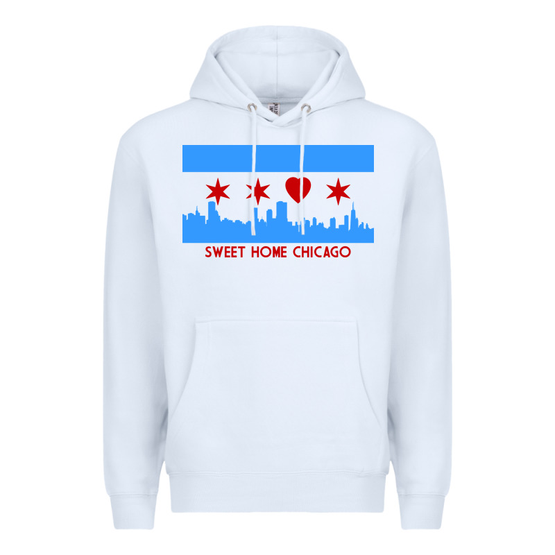 Sweet Home Chicago Premium Hoodie by linhVisuals | Teevron