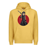 Antique Gold Sword art online -kirito Premium Hoodie - linhVisuals