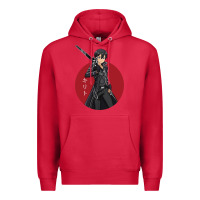 Cardinal Sword art online -kirito Premium Hoodie - linhVisuals