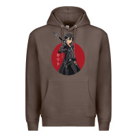 Coffee Sword art online -kirito Premium Hoodie - linhVisuals