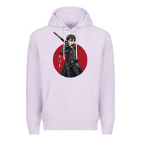 Lilac Sword art online -kirito Premium Hoodie - linhVisuals