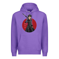 Purple Sword art online -kirito Premium Hoodie - linhVisuals