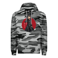 Slate Camo Sword art online -kirito Premium Hoodie - linhVisuals