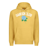 Antique Gold grandmillennial hydrangea style garden club Premium Hoodie - linhVisuals