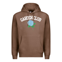 Chestnut grandmillennial hydrangea style garden club Premium Hoodie - linhVisuals