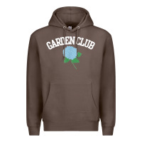 Coffee grandmillennial hydrangea style garden club Premium Hoodie - linhVisuals