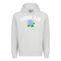 Dove Grey grandmillennial hydrangea style garden club Premium Hoodie - linhVisuals