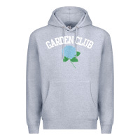 Heather Grey grandmillennial hydrangea style garden club Premium Hoodie - linhVisuals