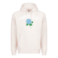 Pale Pink grandmillennial hydrangea style garden club Premium Hoodie - linhVisuals