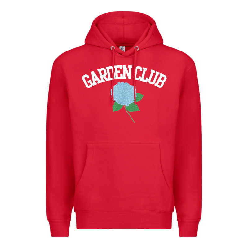 Grandmillennial Hydrangea Style Garden Club Premium Hoodie by linhVisuals | Teevron