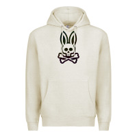 Psychedelic Bunny Easter Day, Qsycho Bunnies, Easter 2022 Premium Hoodie | Teevron