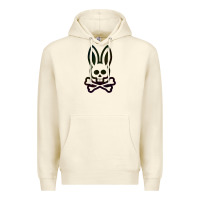 Sandshell psychedelic bunny easter day, qsycho bunnies, easter 2022 Premium Hoodie - linhVisuals