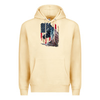 Pina Colada patriotic horse american flag   horse vintage Premium Hoodie - linhVisuals