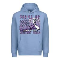 Colony Blue purple up month of the military child Premium Hoodie - linhVisuals
