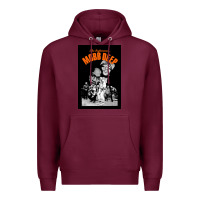 Burgundy mobb deep rapper hip hop Premium Hoodie - linhVisuals