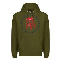 Army Green barstool, barstool sports, call her daddy Premium Hoodie - linhVisuals