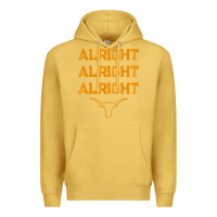 Antique Gold texas pride state usa alright alright alright t shirt Premium Hoodie - linhVisuals