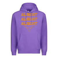 Purple texas pride state usa alright alright alright t shirt Premium Hoodie - linhVisuals