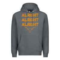 Rock texas pride state usa alright alright alright t shirt Premium Hoodie - linhVisuals