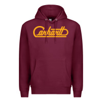 Burgundy CARHARTT Premium Hoodie - linhVisuals
