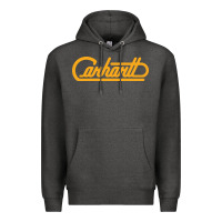 Charcoal Heather CARHARTT Premium Hoodie - linhVisuals