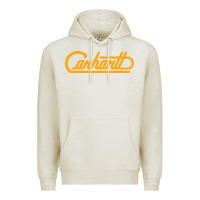 Oatmeal Heather CARHARTT Premium Hoodie - linhVisuals