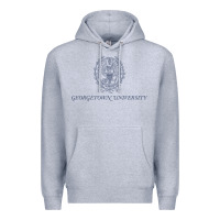 Heather Grey georgetown university Premium Hoodie - linhVisuals