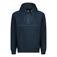 Navy georgetown university Premium Hoodie - linhVisuals