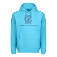 Ocean Blue georgetown university Premium Hoodie - linhVisuals