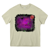 Mossy halloween backround moon Heavy Core Tee - RanaPortraitStore